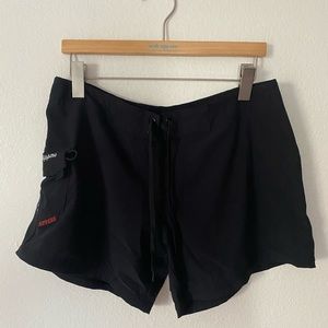 Maui ripper women board shorts black size 10